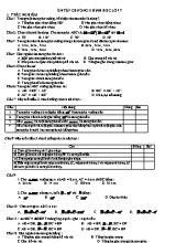 Bài tập ôn tập Chương II môn Hình học Lớp 7